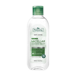 Plantnery คลีนซิ่งเช็ดเมคอัพ Tea Tree Acne Micellar Cleansing Water 400มล. - Plantnery, ผิวสะอาดใสสลายเมคอัพ