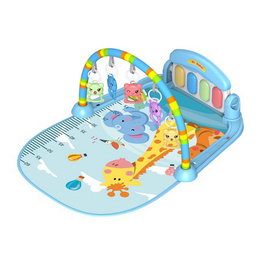 Playgym เพลยิมโมบายที่นอนเด็ก สีฟ้า ลายยีราฟ - Playgym, เครื่องนอนและเฟอร์นิเจอร์สำหรับเด็ก