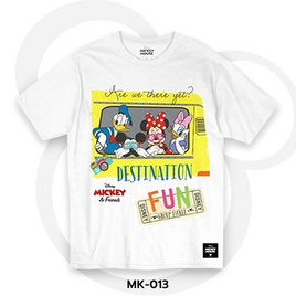 Power7Shop เสื้อยืดแฟชั่นการ์ตูน มิกกี้เมาส์ ลิขสิทธ์แท้ Disney's รุ่น MK-013 - Power7Shop, 7Online