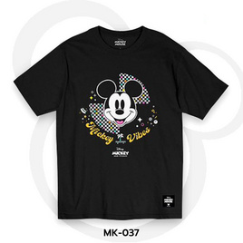 Power7Shop เสื้อยืดแฟชั่นการ์ตูน มิกกี้เมาส์ ลิขสิทธ์แท้ Disney's รุ่น MK-037 - Power7Shop, เสื้อผ้า