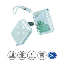 Power Bank Wireless 10000 mAh รุ่น RPP-116 Black - Remax, สินค้าใหม่  Remax Fan