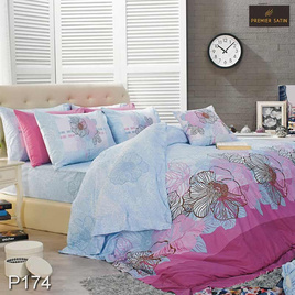 Premier Satin ผ้าปูที่นอน P174 - Premier Satin, ห้องนอนและเครื่องนอน