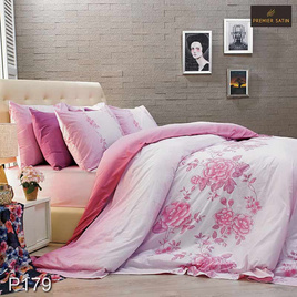 Premier Satin ผ้าปูที่นอน P179 - Premier Satin, ชุดผ้าปูที่นอน