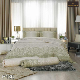 Premier Satin ผ้าปูที่นอน P186 - Premier Satin, ชุดผ้าปูที่นอน