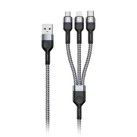 Qoovi สายชาร์จ 3 in 1 รุ่น CLA3 - Qoovi, 7Online