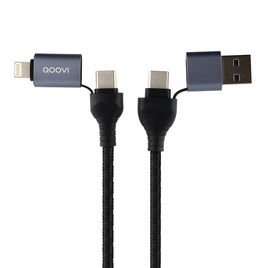 Qoovi สายชาร์จ 4 in 1 รุ่น CC-065 - Qoovi, 7Online