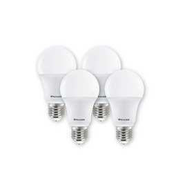 RACER หลอดไฟ LED 12.5 วัตต์ แพ็ก4 แสงขาว - Racer, โคมไฟและหลอดไฟ