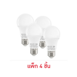 RACER หลอดไฟ LED 16 วัตต์ แพ็ก4 แสงขาว - Racer, โคมไฟและหลอดไฟ