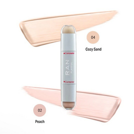 RAN คอนซีลเลอร์และคอเรคเตอร์ Playful C&C Duo 2.6 กรัม - Ran, ครีมรองพื้น