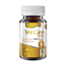 REALELIXI Yes Care OMG ผลิตภัณฑ์เสริมอาหาร เยส แคร์ โอเอ็มจี บรรจุ 30 แคปซูล - REALELIXI, อาหารเสริมบำรุงสุขภาพ