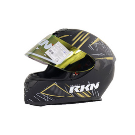 RKN หมวกกันน็อคเต็มใบปิดคาง รุ่น MAXIMIZE สีดำด้าน - RKN, หมวกกันน็อค