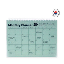 ROPAMODA สมุด PP Monthly Planner - Green - ROPAMODA, หนังสือ เครื่องเขียน