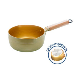 RRS หม้อด้าม ขนาด 18 ซม. Japanese-Style Snow Golden pan - RRS, ห้องครัวและอุปกรณ์