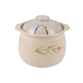 RRS หม้อดินเผาญี่ปุ่น หม้อนาเบะ No.13 ขนาด 18 cm. - RRS, อุปกรณ์บนโต๊ะอาหาร