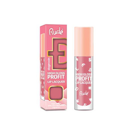 RUDE ลิปกลอส High Gloss Profit Lip Lacquer 4 กรัม - RUDE, ริมฝีปาก