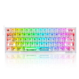 Redragon คีย์บอร์ดเกม K617CT Fizz RGB Crystal Switch (EN/TH) - Redragon, สินค้าใหม่