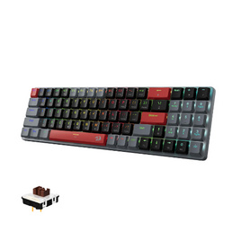 Redragon คีย์บอร์ดเกม K626 Ashe RGB Pro Brown Switch (EN/TH) - Redragon, คีย์บอร์ด Gaming