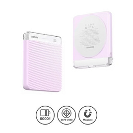 Remax Power Bank Wireless 5000 mAh รุ่น RPP-8 - Remax, แบตเตอรี่สำรอง