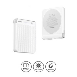 Remax Power Bank Wireless 5000 mAh รุ่น RPP-8 - Remax, แบตเตอรี่สำรอง