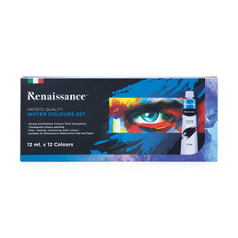 Renaissance ชุดสีน้ำ 12 มล. 12 สี - Renaissance, 7Online