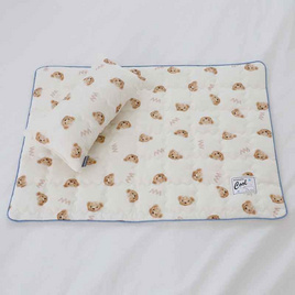 Ritogato Non-slip rayon cool mat ที่นอนนวัตกรรมผ้าเย็นลายหมี W Bear L - Ritogato, บ้านสัตว์เลี้ยง