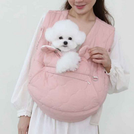 Ritogato Voddly Cozy Front Bag กระเป๋าอุ้มสัตว์เลี้ยง PK สีชมพู - Ritogato, สัตว์เลี้ยง