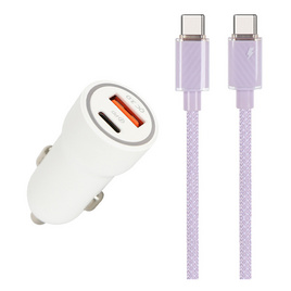 Rizz Car Charger Set Type C to C รุ่น RAC-334I - Rizz, อุปกรณ์สำหรับโทรศัพท์