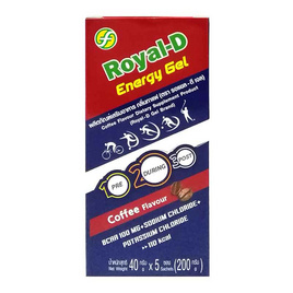 Royal-D เอนเนอร์จี เจล กลิ่นกาแฟ 40 กรัม แพ็ก 5 ซอง - Royal-D, Royal-D