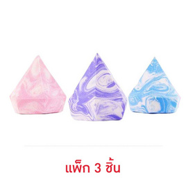 Ruby Face ฟองน้ำแต่งหน้าสามเหลี่ยม Beauty Blender Triangle Set คละสี (3 ชิ้น) - Ruby Face, 7Online