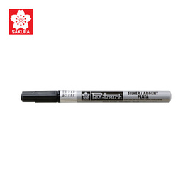 SAKURA  ปากกาเพ้นท์มาร์คเกอร์ 0.7มม. สีเงิน SILVER - Sakura Products, เครื่องเขียน/เครื่องใช้สำนักงาน