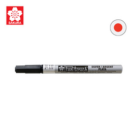 SAKURA  ปากกาเพ้นท์มาร์คเกอร์ 0.7มม. สีเงิน SILVER - Sakura Products, ปากกา