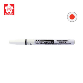 SAKURA  ปากกาเพ้นท์มาร์คเกอร์ 0.7มม. สีขาว WHITE - Sakura Products, ปากกา