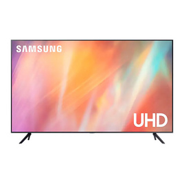 SAMSUNG Crystal UHD 4K Smart TV (2021) ขนาด 43 นิ้ว รุ่น UA43AU7700KXXT - Samsung, ลดหนักจัดใหญ่ ทีวี เครื่องซักผ้า ท้าลมหนาว