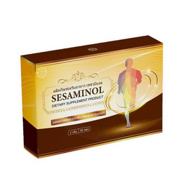 SESAMINOL ผลิตภัณฑ์เสริมอาหาร เซซามินอล บรรจุ 30 ซอง - Uall And me, บำรุงกระดูกและข้อ