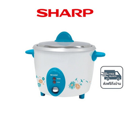 SHARP หม้อหุงข้าวไฟฟ้าเบญจรงค์ 0.6 ลิตร รุ่น KSH-D06 - Sharp