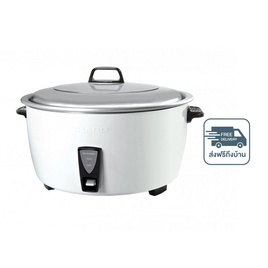 SHARP หม้อหุงข้าวขนาดใหญ่ 10 ลิตร KSH-D1010 White - SHARP, เครื่องใช้ไฟฟ้า