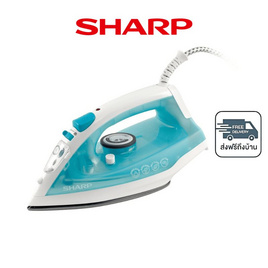 SHARP เตารีดไอน้ำ 190ml รุ่น EI-S300 ฟ้า - Sharp, เตารีด