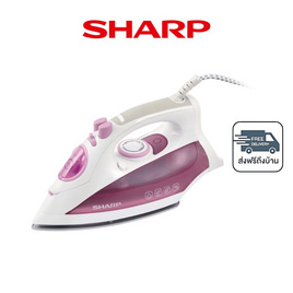 SHARP เตารีดไอน้ำ 300ml รุ่น EI-S301 ชมพู - Sharp, เตารีด