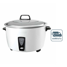 SHARP หม้อหุงข้าวขนาดใหญ่ 5 ลิตร KSH-D55 White - SHARP, หม้อหุงข้าว และหม้อทอด