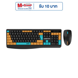 SIGNO ชุดเมาส์คีย์บอร์ดไร้สาย KW-770+WM-107 - Signo, อุปกรณ์คอมพิวเตอร์