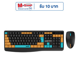 SIGNO ชุดเมาส์คีย์บอร์ดไร้สาย KW-770+WM-107 - Signo, เมาส์และคีย์บอร์ด