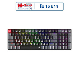 SIGNO คีย์บอร์ดเกม Mechanical MOBILUS Red Switch KB-723BLK R - Signo, คีย์บอร์ดเกม
