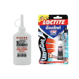 SINGERน้ำมันหล่อลื่น + Loctite กาวพลังช้า - SINGER&Loctite, เครื่องมือช่างและฮาร์ดแวร์