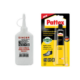 SINGERน้ำมันหล่อลื่น + Pattex กาวยางอเนกประสงค์ - SINGER&Pattex, วัสดุอุปกรณ์