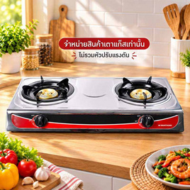 SMARTHOME เตาแก๊สสแตนเลส SM-GA2H-03 - SMARTHOME