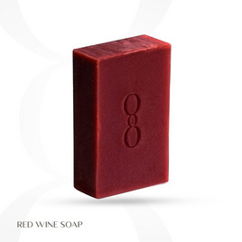 SOAP FOR SOUL สบู่ Red Wine Soap 80 กรัม - SOAP FOR SOUL, ทำความสะอาดผิวหน้า