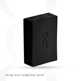 SOAP FOR SOUL สบู่ So Black Charcoal Soap 80 กรัม - SOAP FOR SOUL, ดูแลผิวหน้า