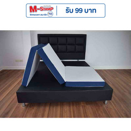 SOLOMON ที่นอน 3พับ ปิคนิค ที่นอนขนาด3ฟุต รุ่น IRENE ความหนา4นิ้ว สามารถพับได้ พกพาสะดวก - SOLOMON, ที่นอน