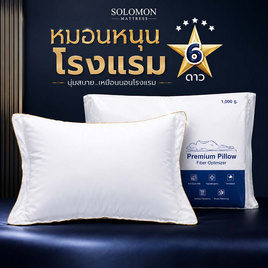 SOLOMON หมอนหนุนโรงเเรม 6 ดาว เกรดพรีเมี่ยม - SOLOMON, 7Online