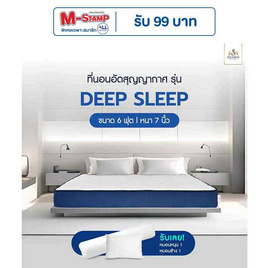 SOLOMON ที่นอน ลดกลิ่นอับ ความหนา 7 นิ้ว รุ่นDeep Sleep - SOLOMON, ห้องนอนและเครื่องนอน